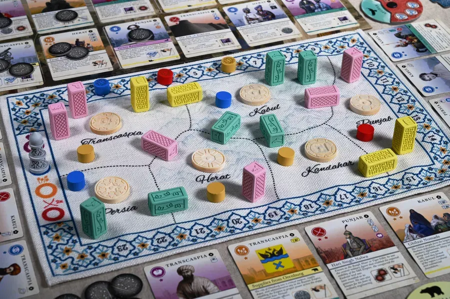 Pax Pamir: Second Edition abstract board game